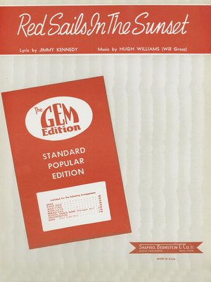 cover image of Red Sails In the Sunset